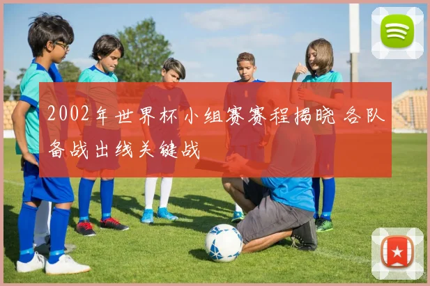 2002年世界杯小组赛赛程揭晓 各队备战出线关键战